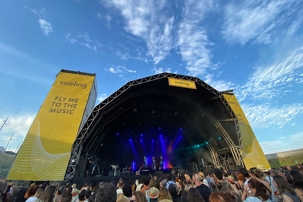 ARASO Sonorització Il·luminació - Festival Cruïlla