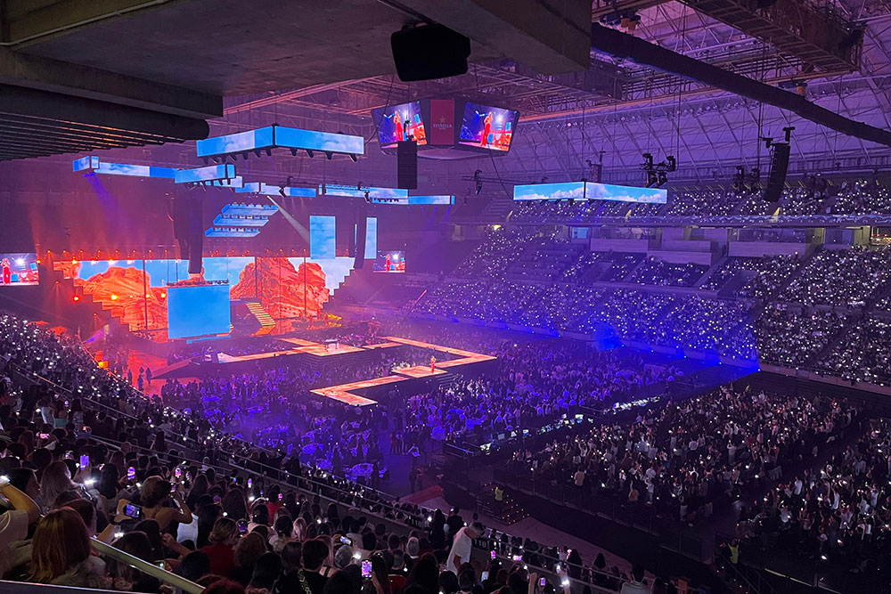 LOS40 Music Awards Santander ARASO Sonorització Il·luminació - LOS40 Music Awards Santander