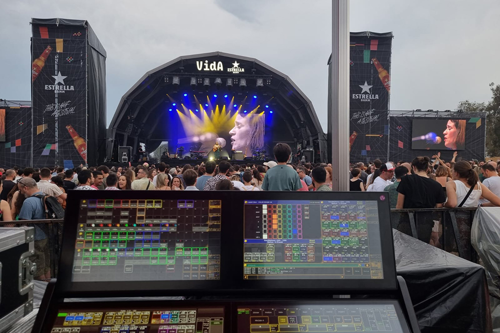 ARASO Sonorització Il·luminació - Vida Festival
