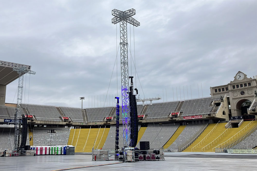 ARASO Sonorització i Il·luminació - Oques Grasses - Estadi Olimpic